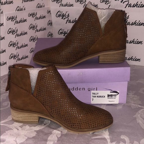 brown Bootie by Madden Girl - Picture 2 of 14
